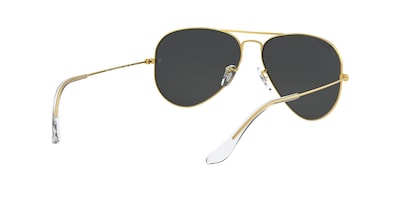 Foto 8 | Lentes de Sol Ray Ban Aviator Negros Unisex