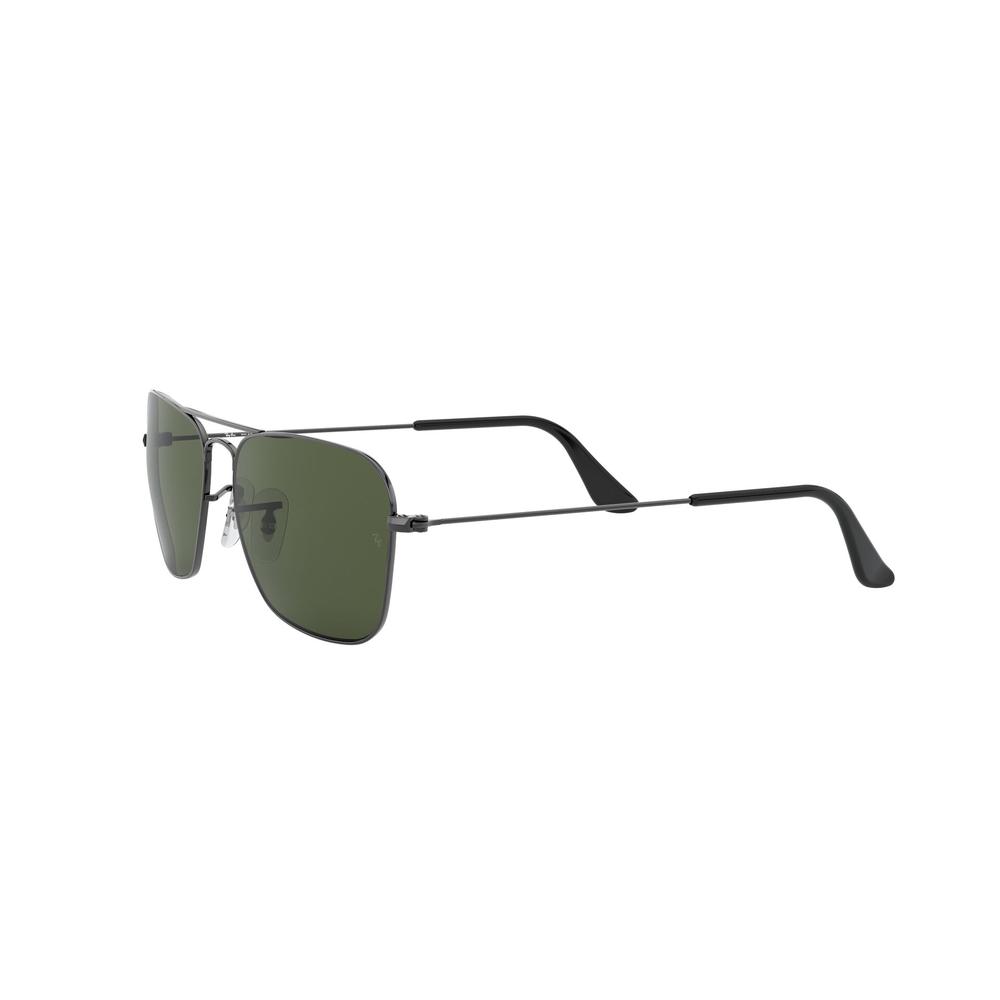 Foto 4 pulgar | Lentes de Sol Ray-Ban Caravan Verde Classic