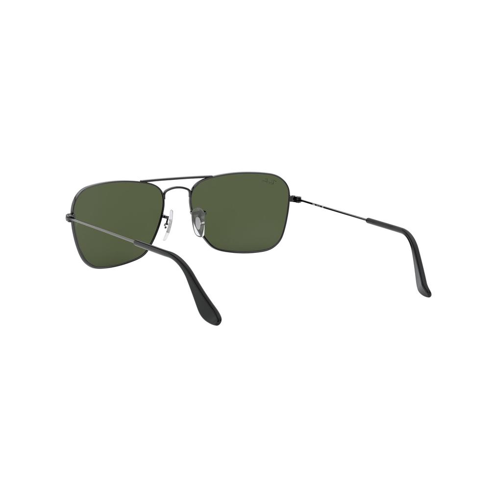 Foto 7 pulgar | Lentes de Sol Ray-Ban Caravan Verde Classic