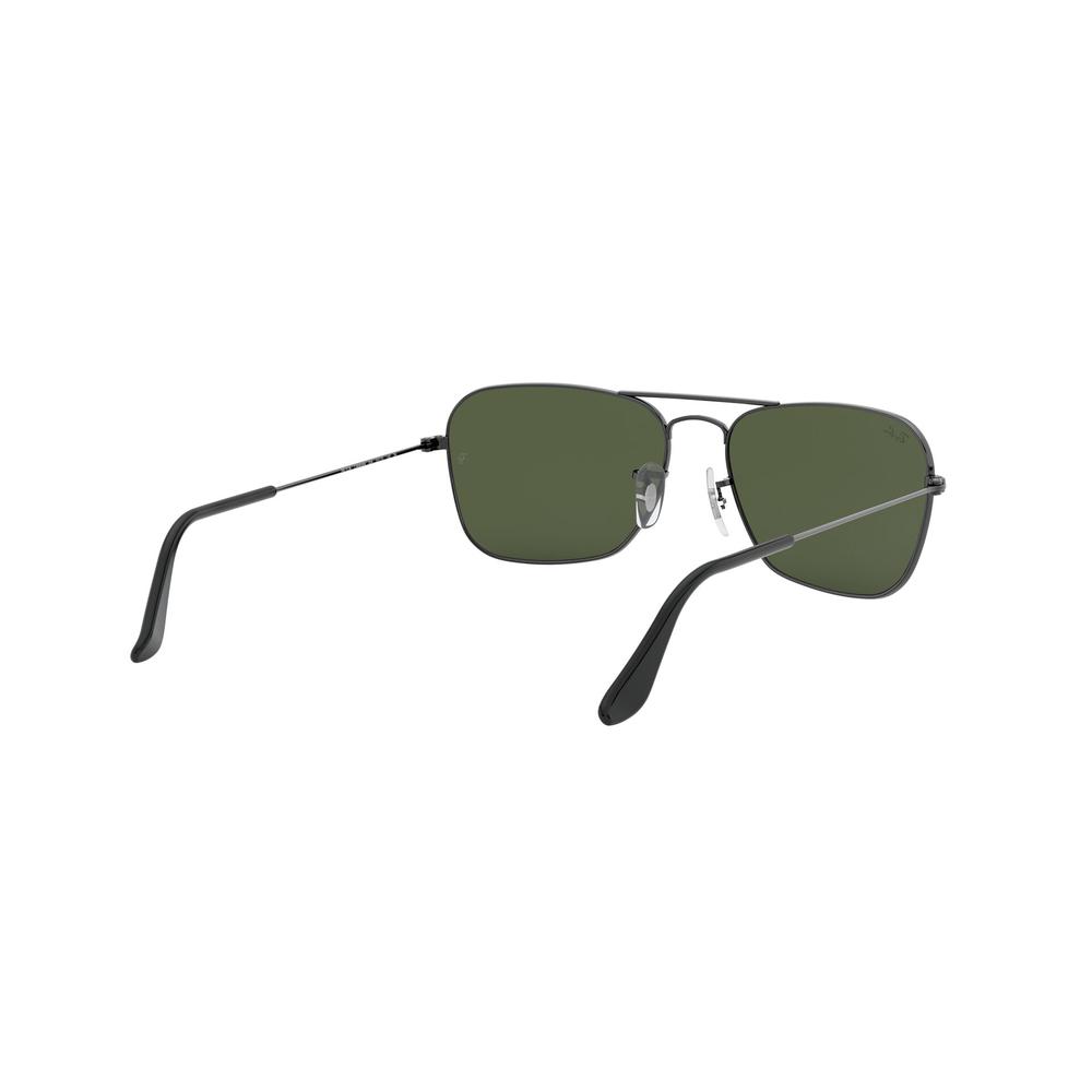 Foto 9 pulgar | Lentes de Sol Ray-Ban Caravan Verde Classic