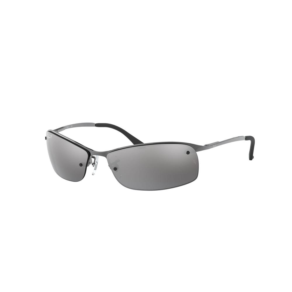 Lentes de Sol Ray-Ban Rb3183 color Gris Espejado