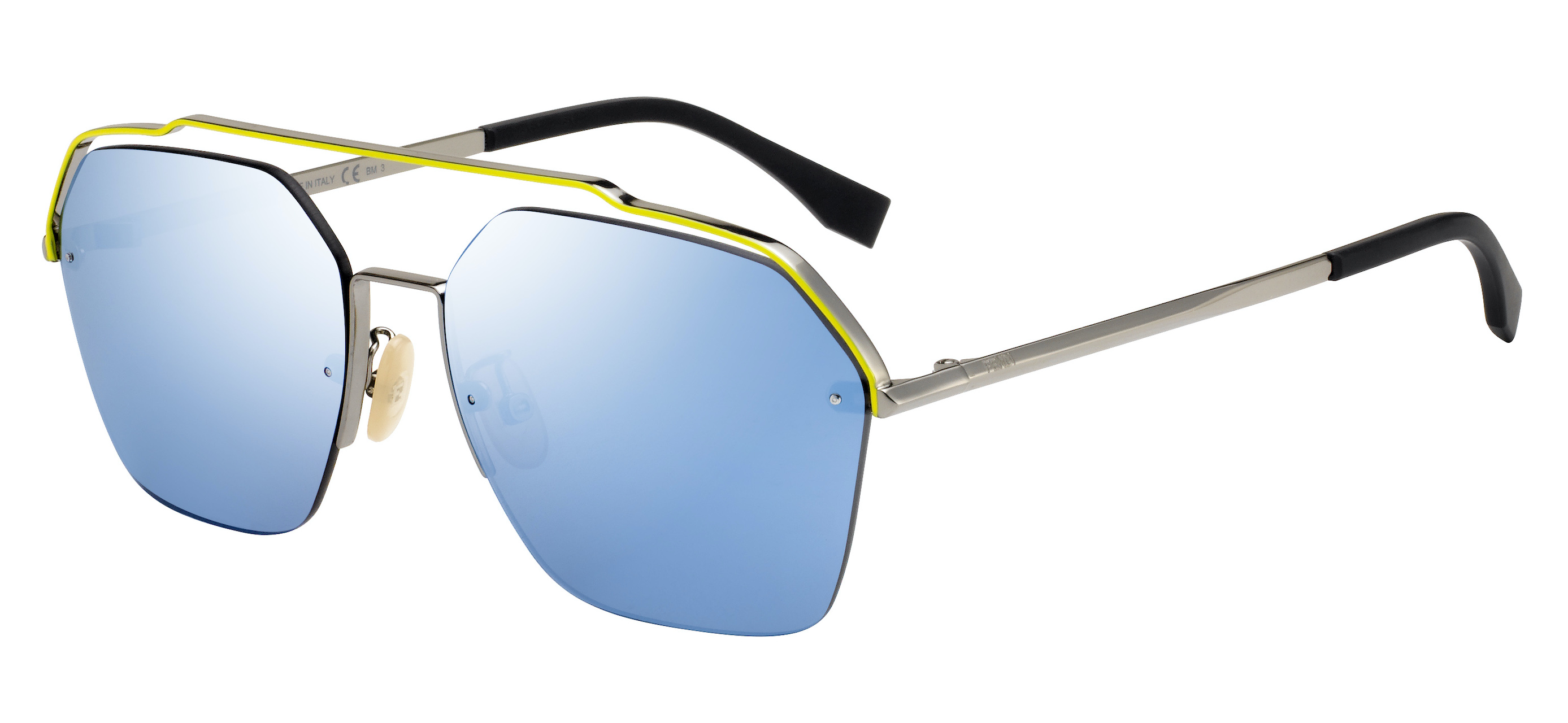 Foto 2 pulgar | Lentes de Sol Fendi Ff M0032/s color Silver Blue