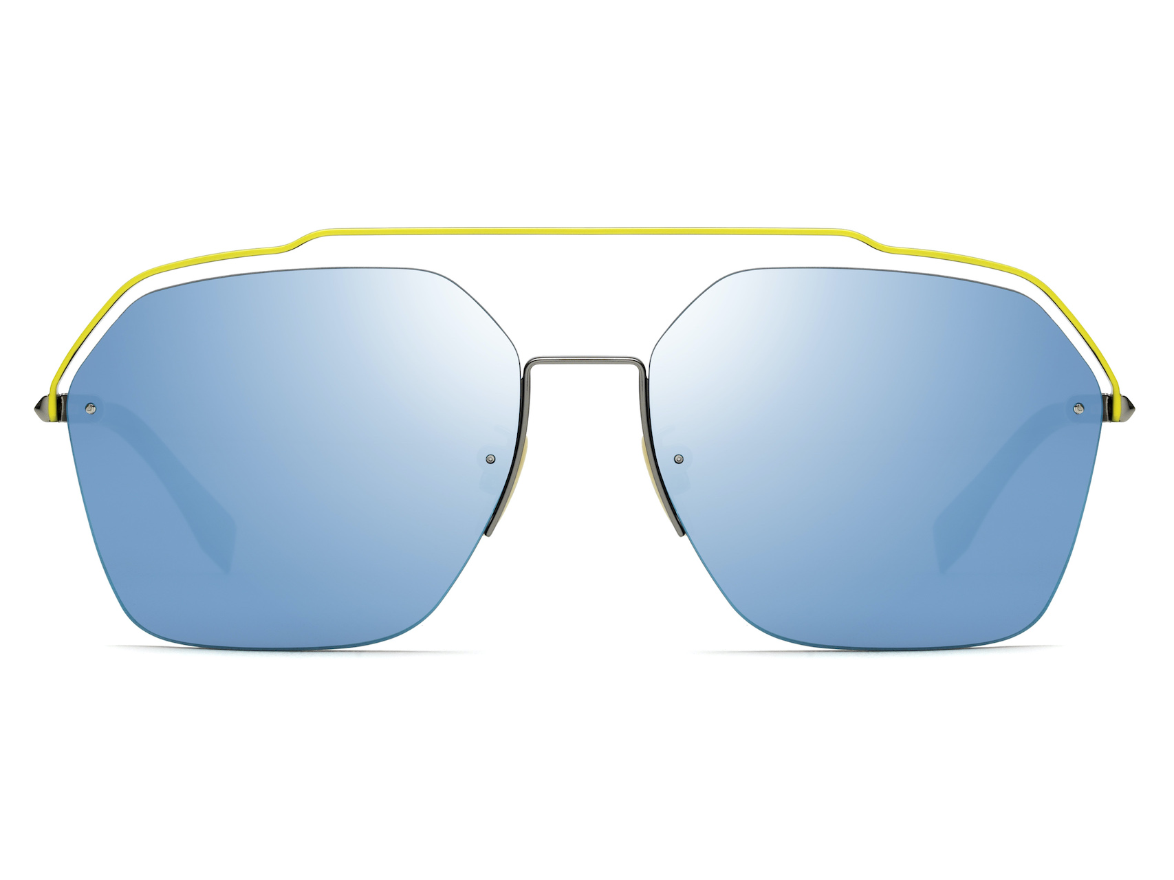 Foto 2 | Lentes de Sol Fendi Ff M0032/s color Silver Blue