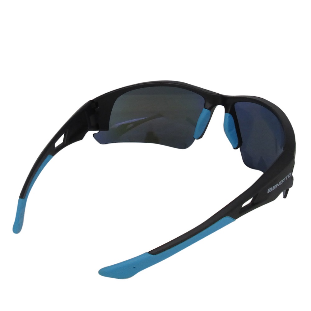 Foto 6 | Lentes de Ciclista Benotto Armazón Negro Micas Anti UV de Colores