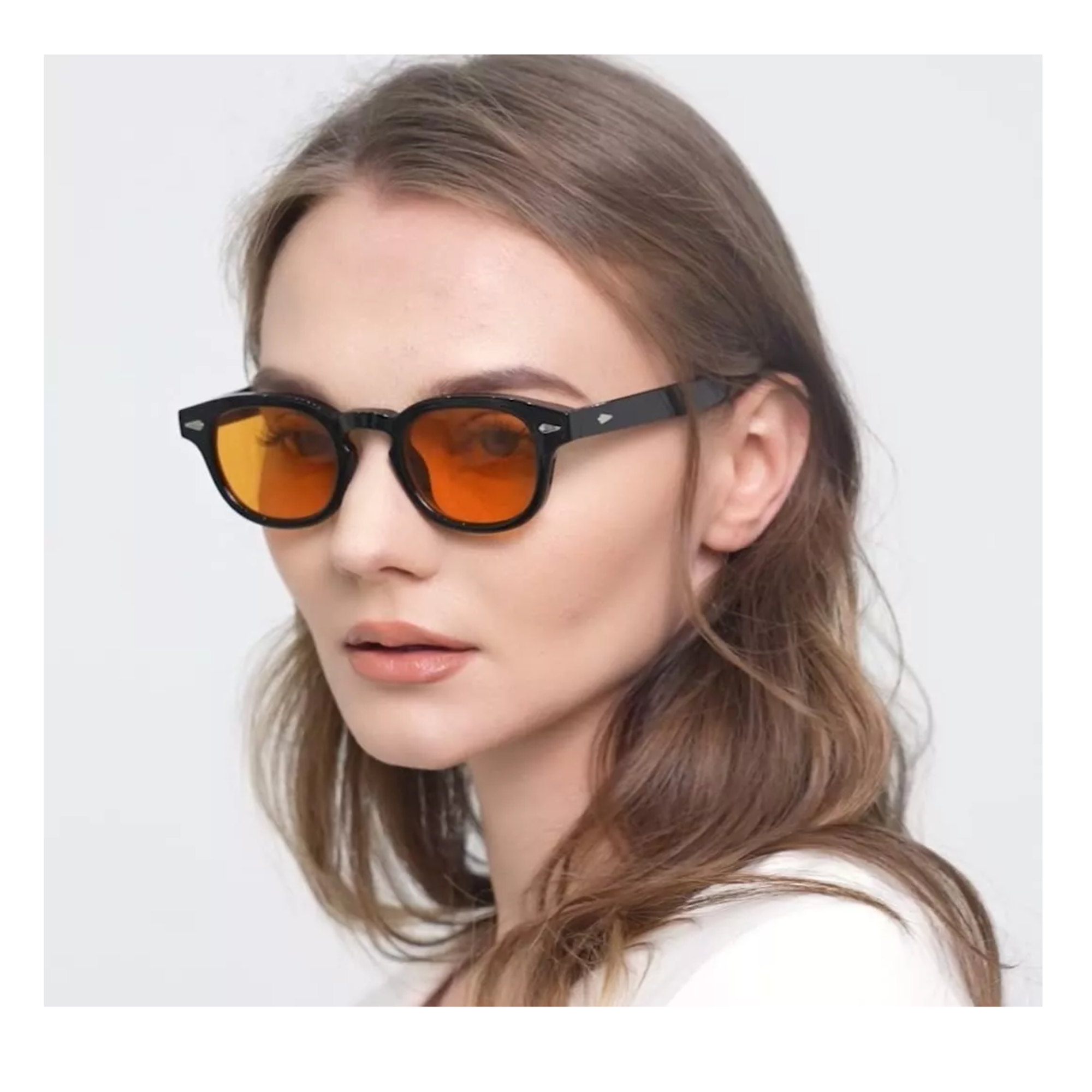 Foto 2 | Gafas De Sol Con Protección Uv400, Naranja