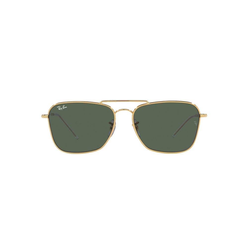 Lentes de Sol Unisex  Ray-ban Caravan Reverse Verdes $3,400
