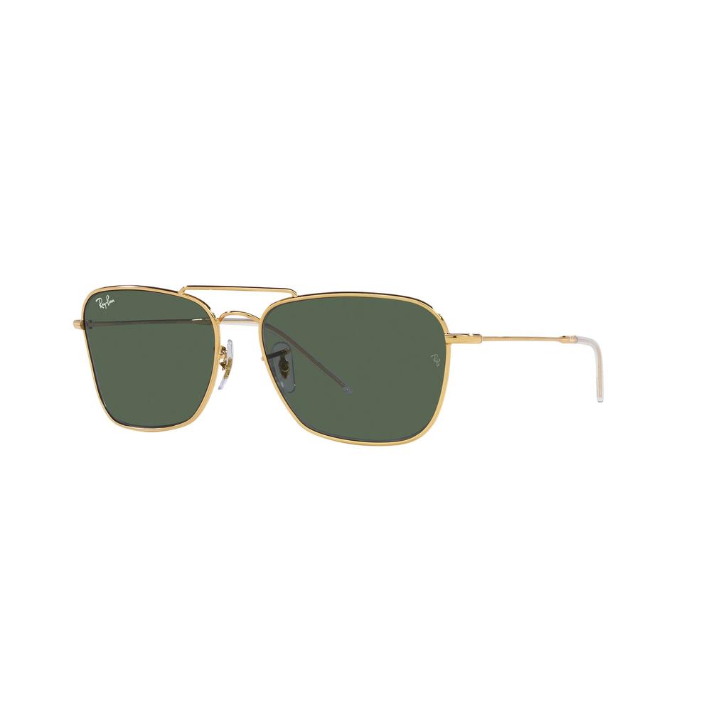 Foto 3 pulgar | Lentes de Sol Unisex  Ray-ban Caravan Reverse Verdes