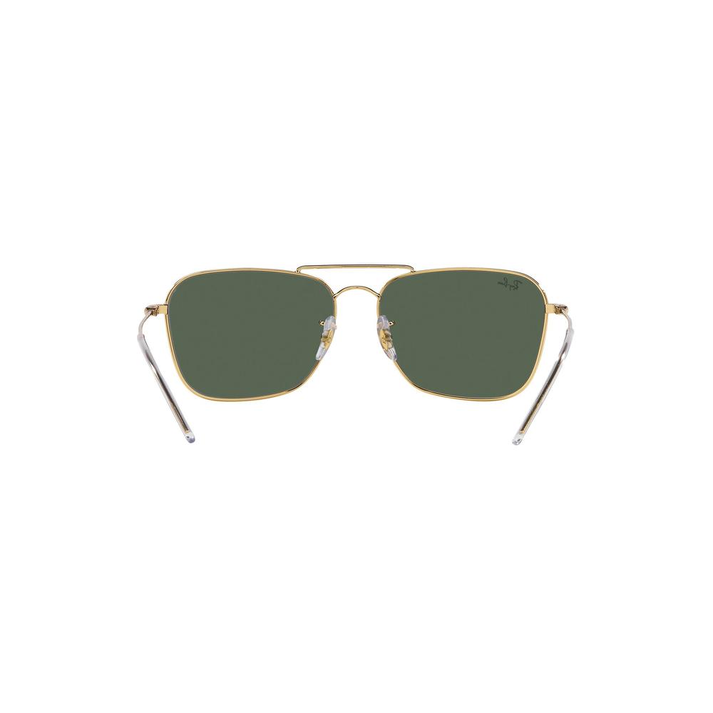 Foto 8 pulgar | Lentes de Sol Unisex  Ray-ban Caravan Reverse Verdes