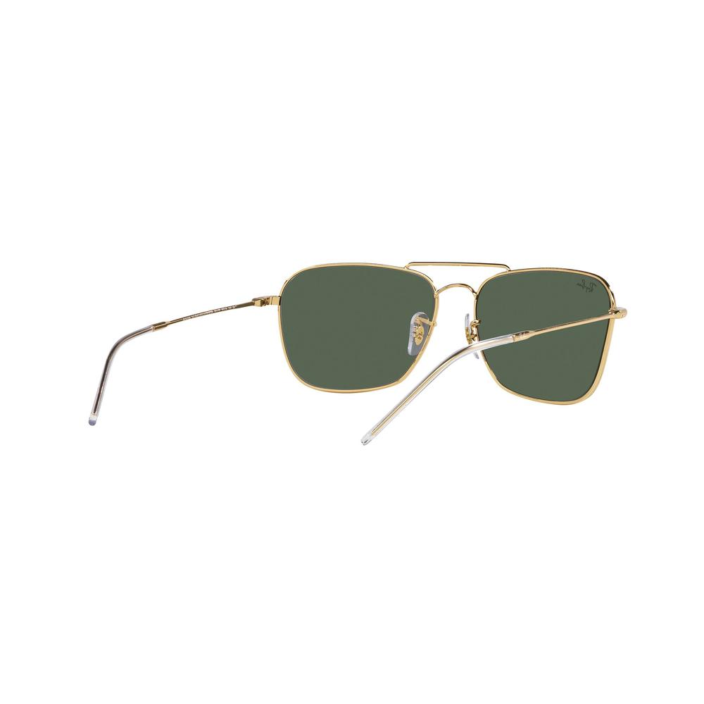 Foto 9 pulgar | Lentes de Sol Unisex  Ray-ban Caravan Reverse Verdes