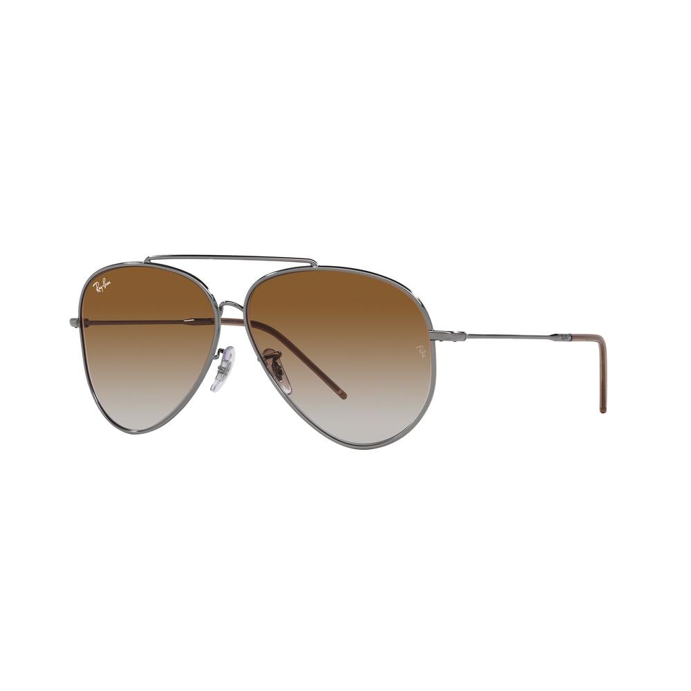 Foto 3 pulgar | Lentes De Sol Aviator Reverse Marrón Ray-ban