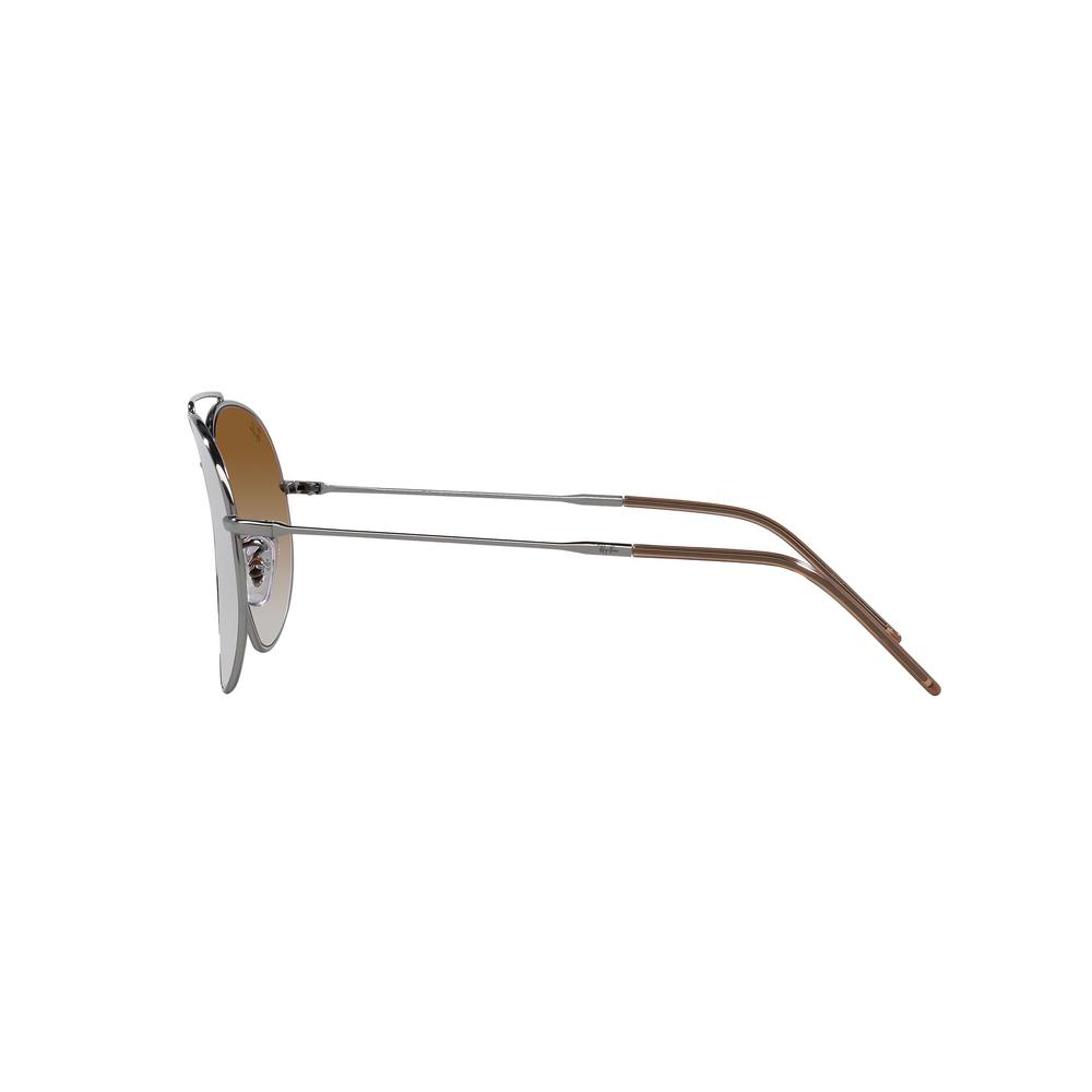 Foto 5 pulgar | Lentes De Sol Aviator Reverse Marrón Ray-ban