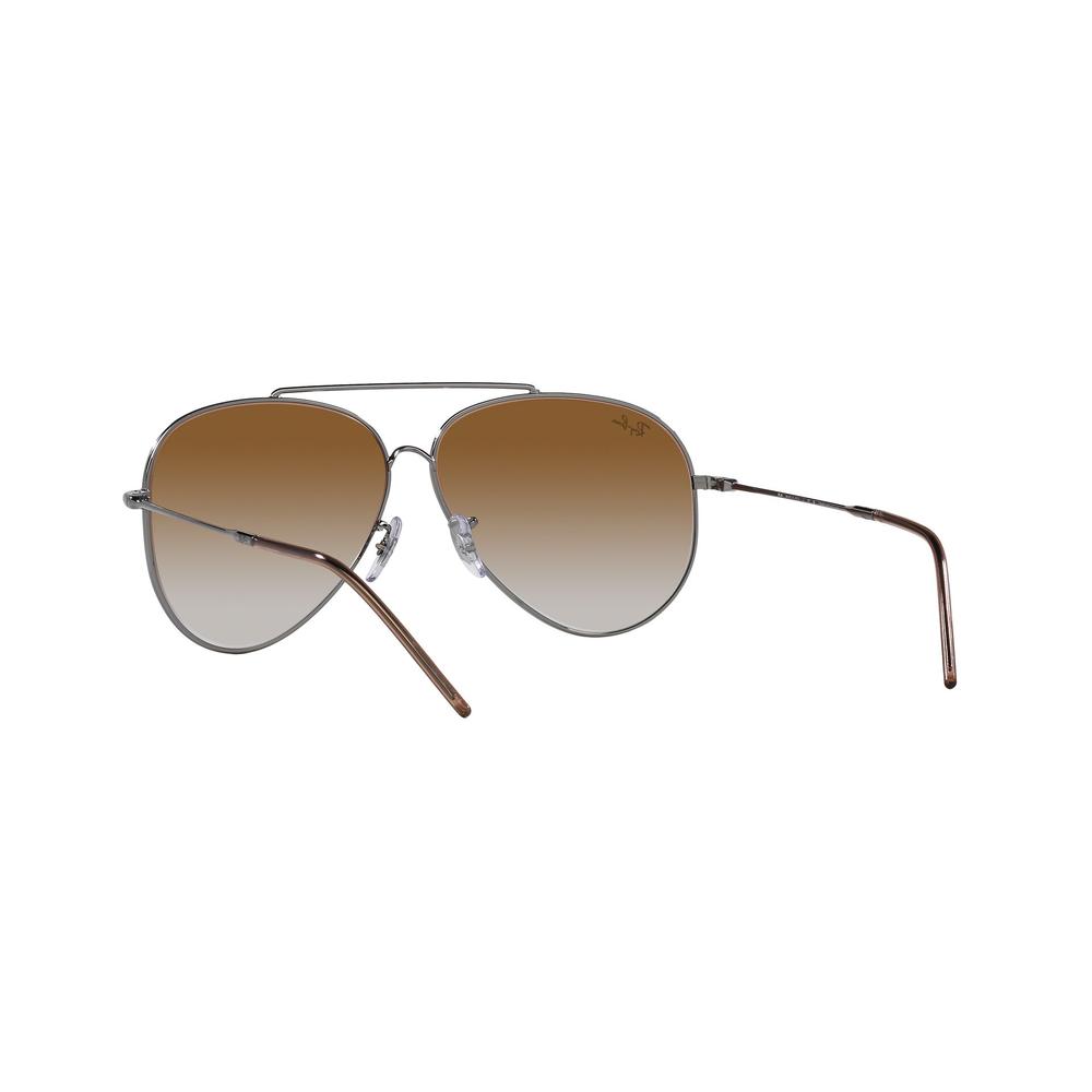 Foto 7 pulgar | Lentes De Sol Aviator Reverse Marrón Ray-ban