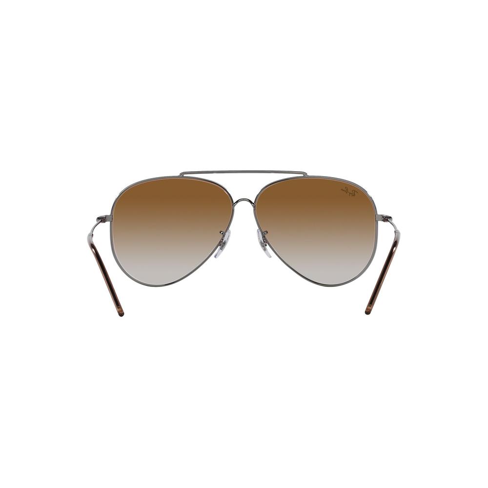 Foto 8 pulgar | Lentes De Sol Aviator Reverse Marrón Ray-ban