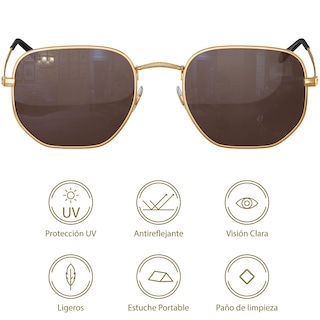 Foto 2 | Lentes de Sol Hypson Unisex con Estuche Portable