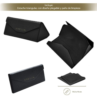 Foto 6 | Lentes de Sol Hypson Unisex con Estuche Portable