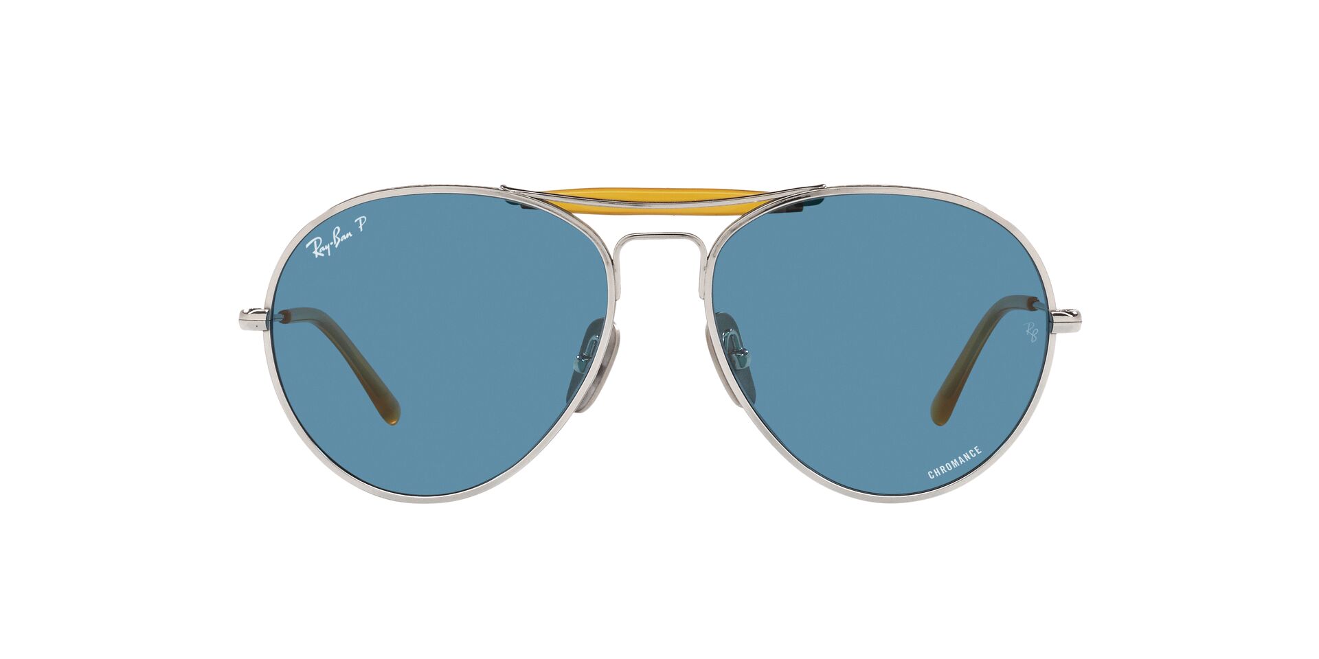 Lente De Sol Ray-ban 0rb8063  Azul En Medida 55 Mm