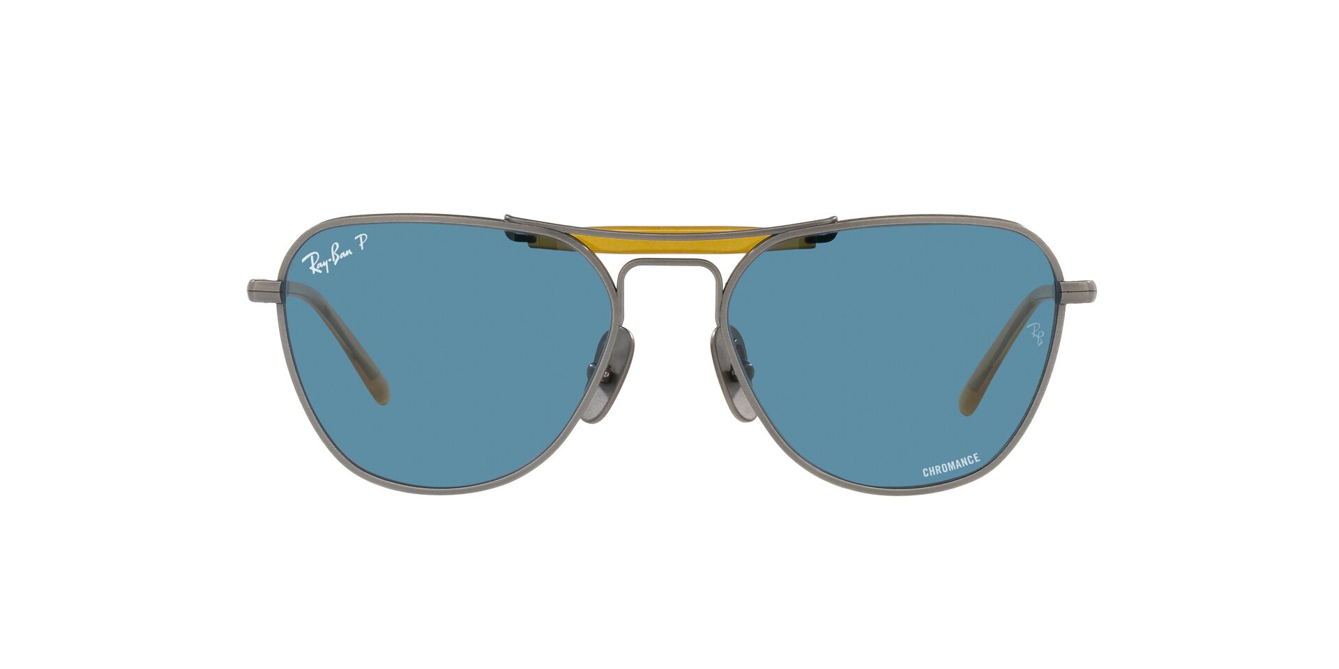 Lente De Sol Ray-ban 0rb8064  Azul En Medida 53 Mm