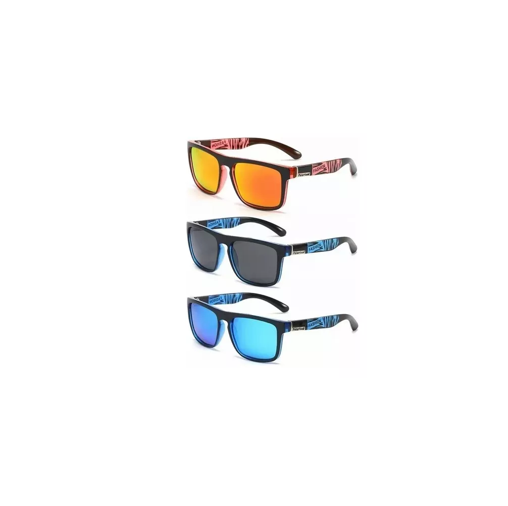 Lentes de Sol Fashion Polarizadas Uv400 3 Piezas