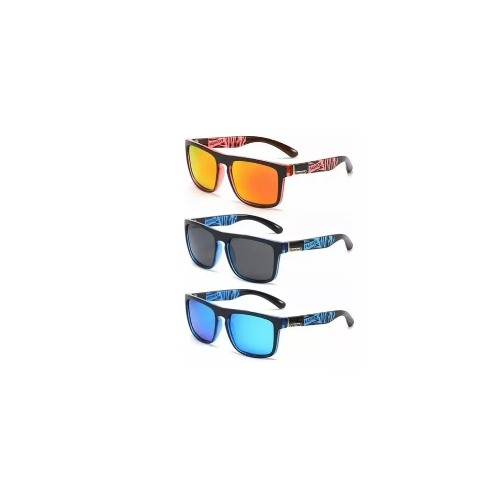 Lentes de Sol Fashion Polarizadas Uv400 3 Piezas $669