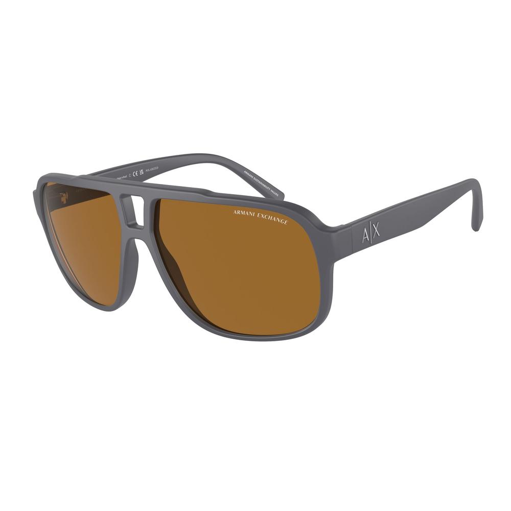 Foto 2 pulgar | Lentes de Sol Armani Exchange Marrón Polarizado Unisex