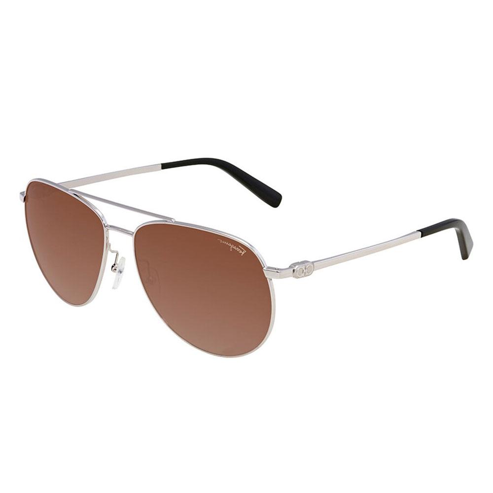 Lentes de Sol Salvatore Ferragamo Sf157s color Café Unisex