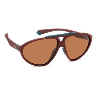 Foto 2 | Lentes De Sol Polaroid Unisex Pld 2151/s Burgundy