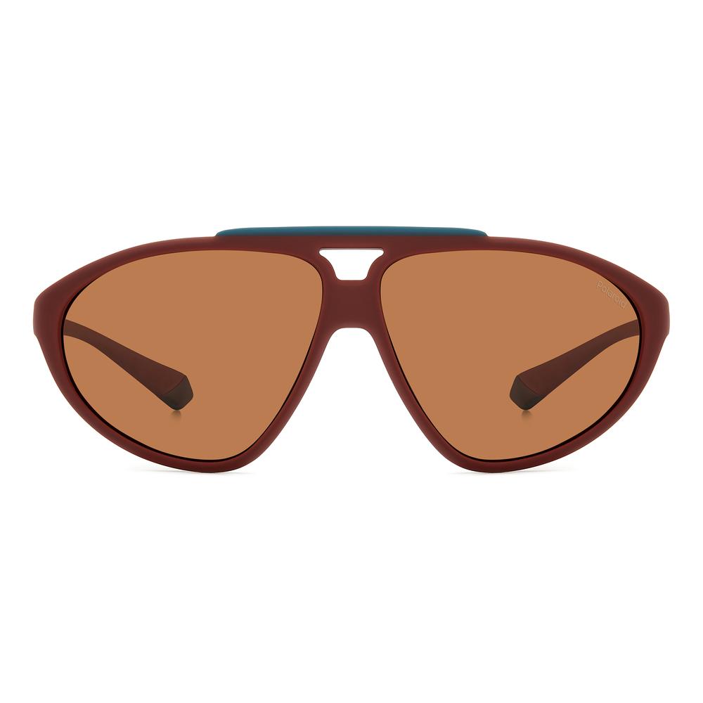 Foto 4 pulgar | Lentes De Sol Polaroid Unisex Pld 2151/s Burgundy