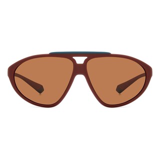 Foto 3 | Lentes De Sol Polaroid Unisex Pld 2151/s Burgundy