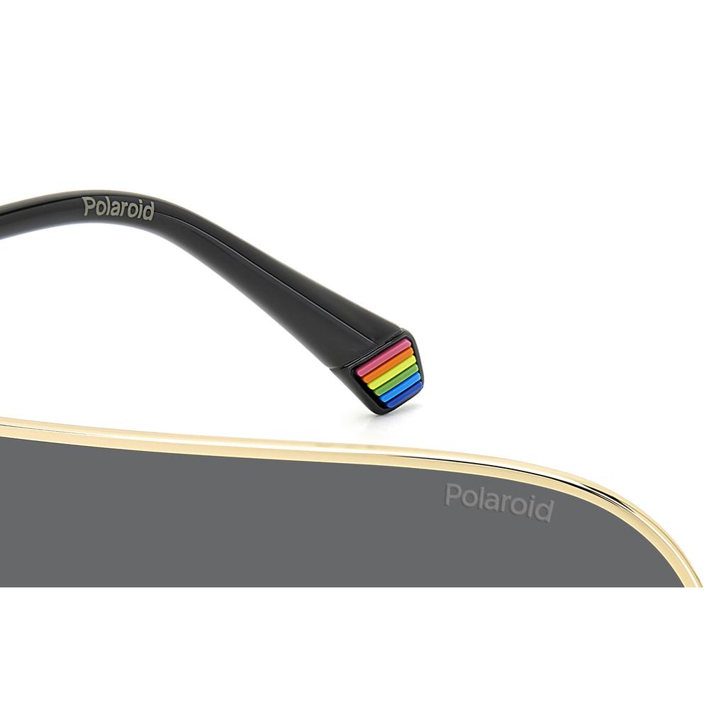 Foto 8 pulgar | Lentes De Sol Polaroid Unisex Pld 6222/s Dorado