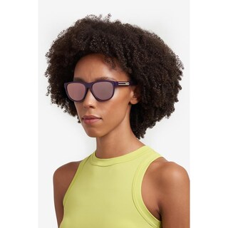 Foto 6 | Lentes De Sol Polaroid Unisex Pld 2156/s Violeta