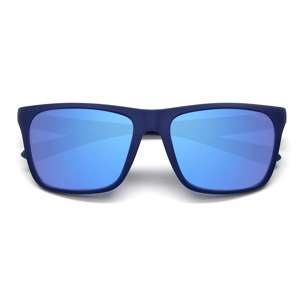 Foto 4 | Lentes De Sol Polaroid Unisex Pld 2141/s Azul