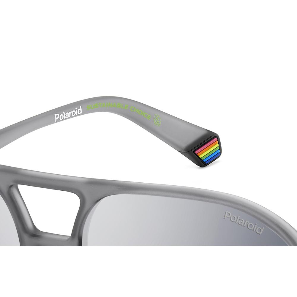 Foto 7 pulgar | Lentes De Sol Polaroid Unisex Pld 6217/s Gris