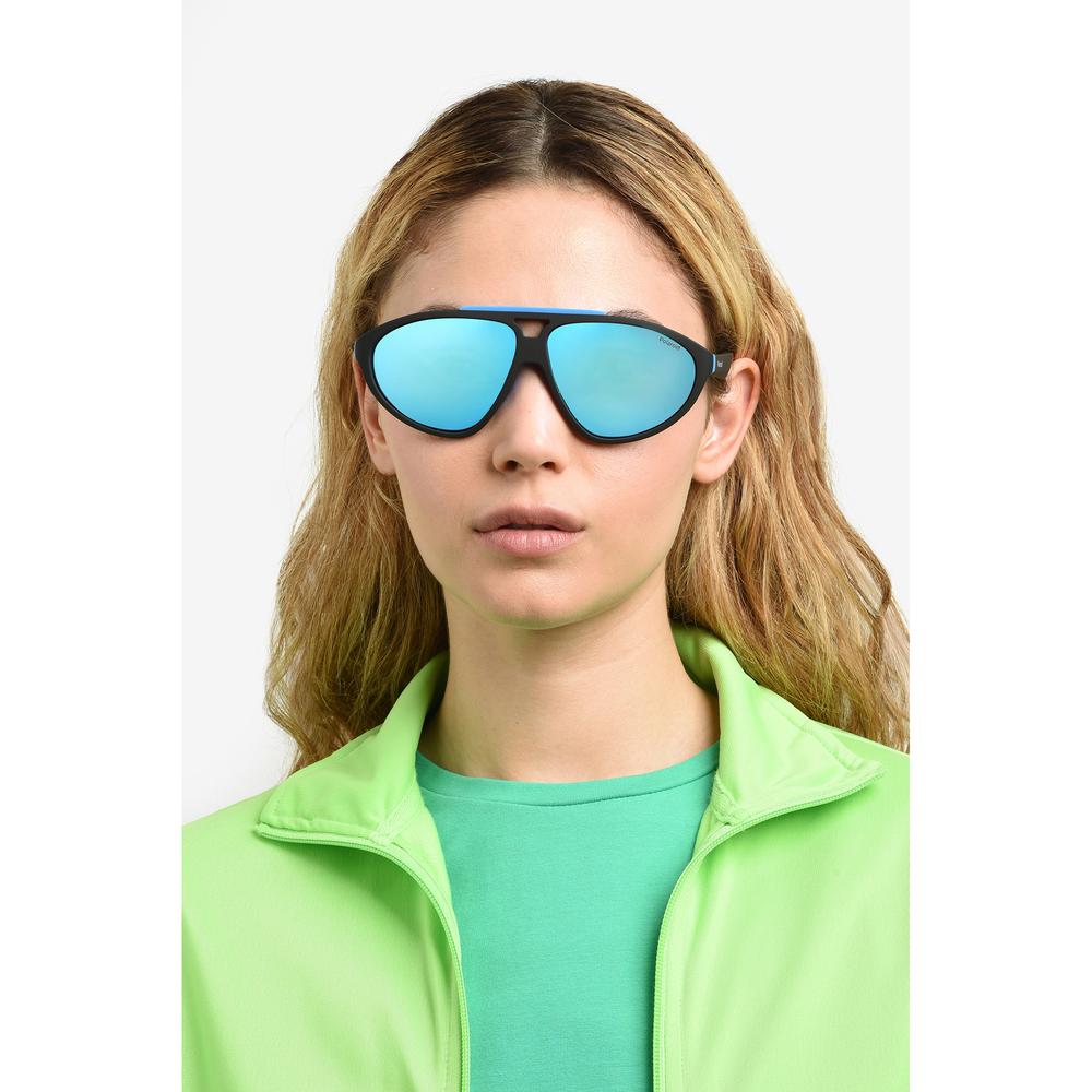 Foto 9 pulgar | Lentes De Sol Polaroid Unisex Pld 2151/s Negro