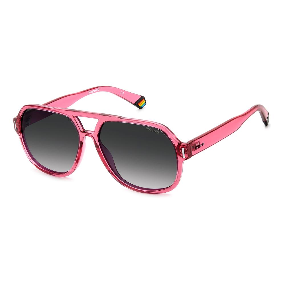 Foto 2 pulgar | Lentes De Sol Polaroid Unisex Pld 6193/s Rosa