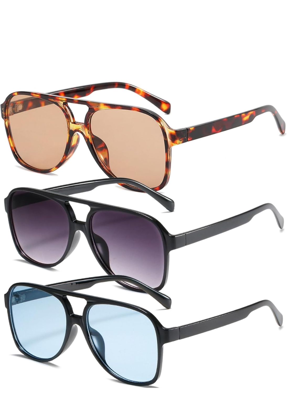 Foto 1 | Lentes de Sol Waashit Unisex 3 Piezas