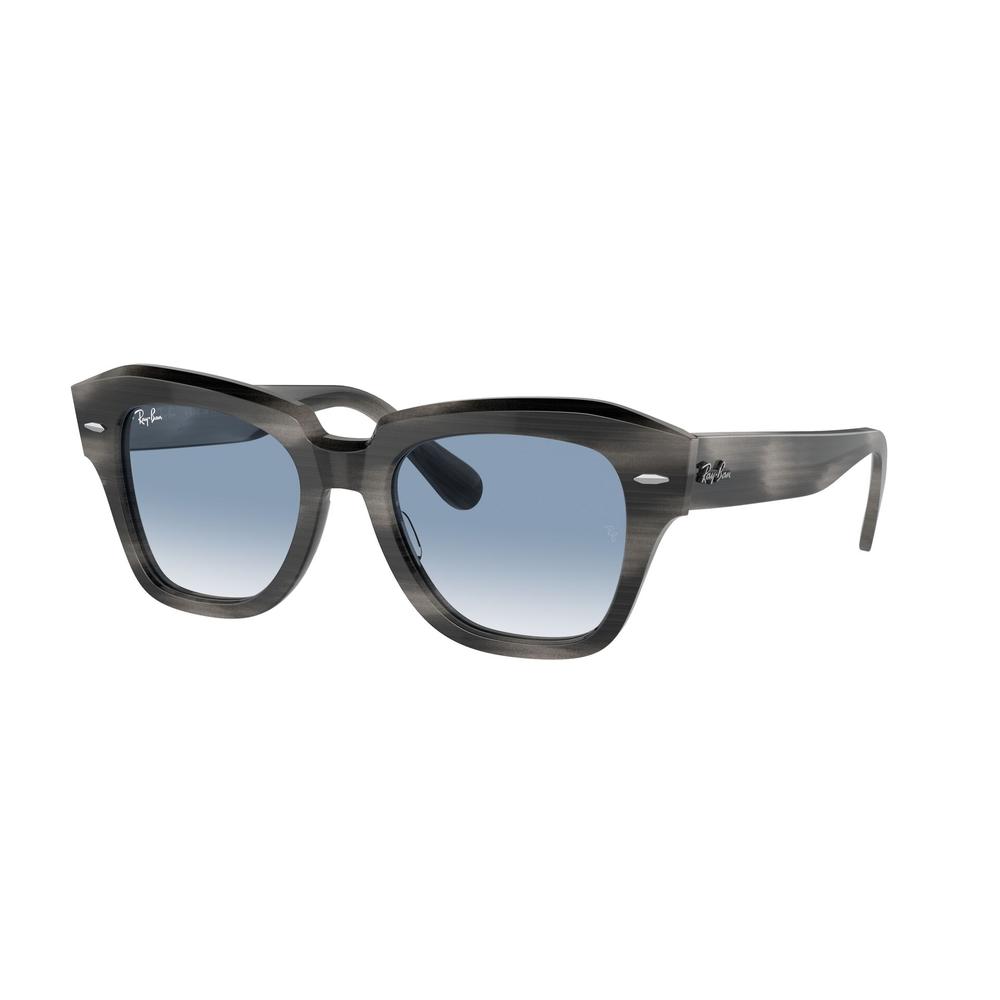 Lentes de Sol Rb2186 State Street Transparente y Azul Ray-ban