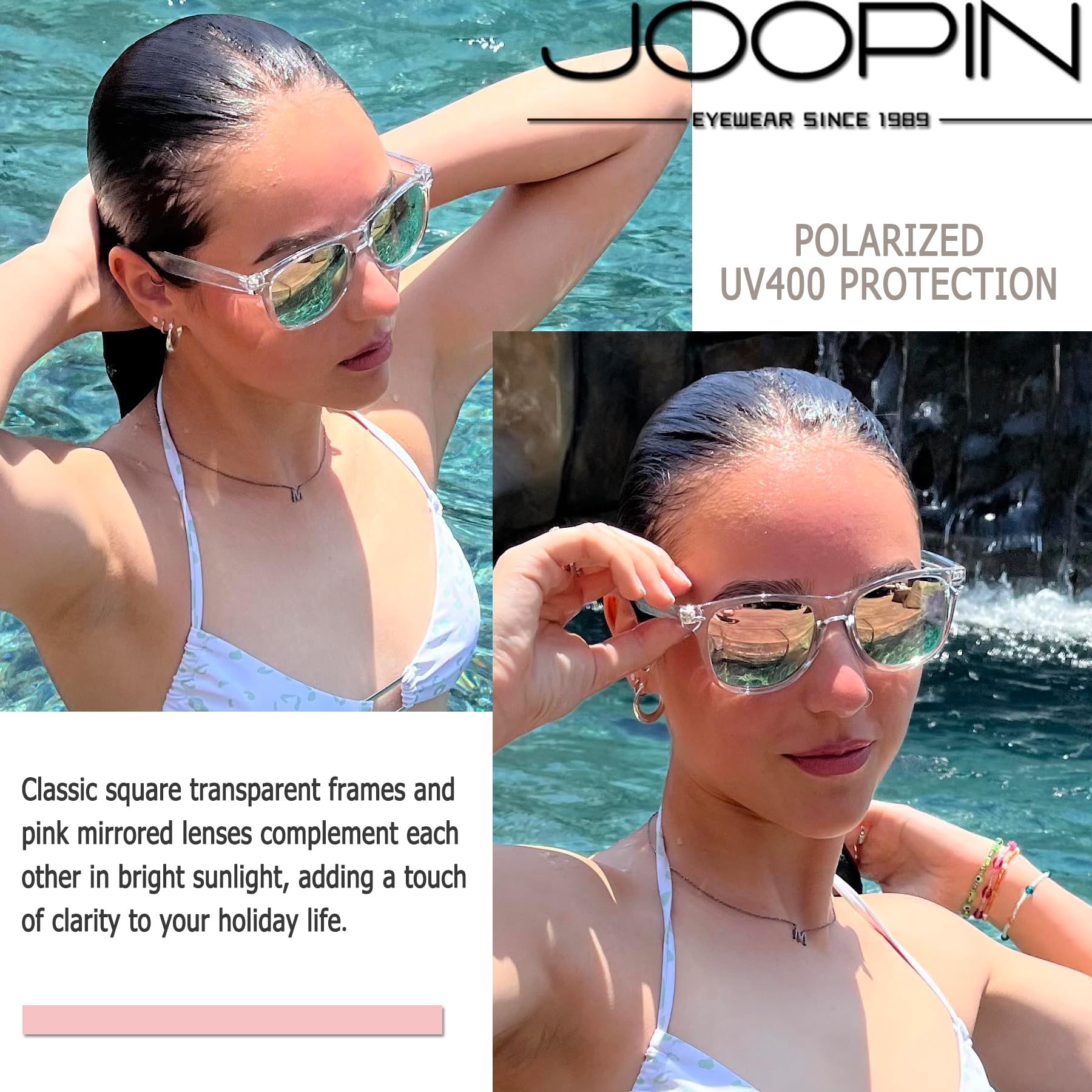 Foto 3 pulgar | Lentes de Sol Joopin 2 Piezas Unisex-Venta Internacional