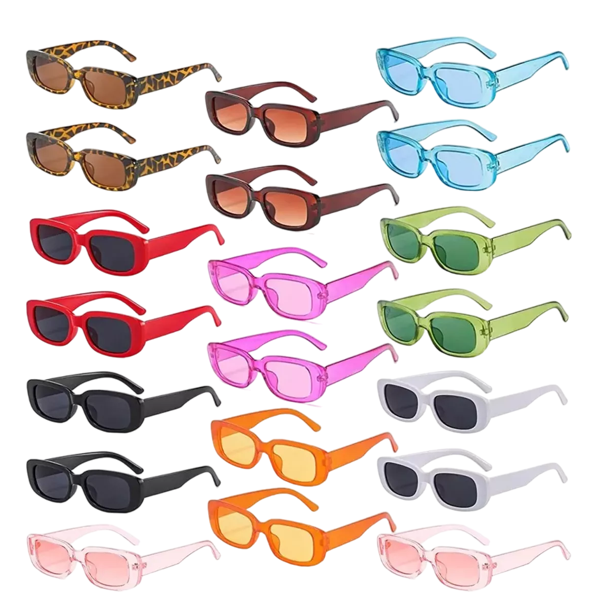 Foto 2 pulgar | Lentes De Sol Para Mujer Y Hombre 20 Piezas Colores