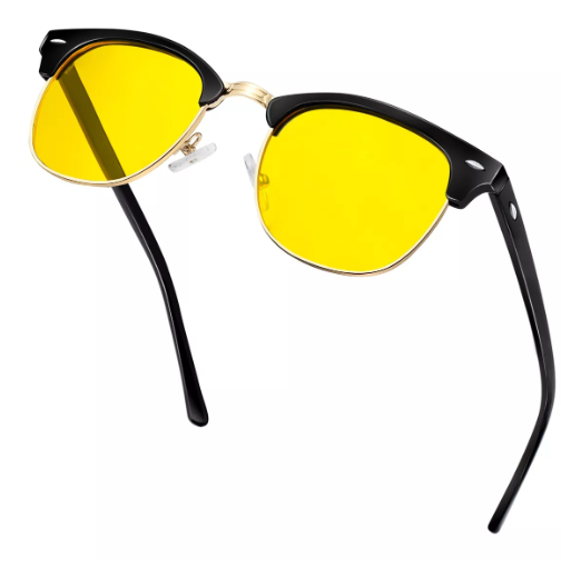 Lentes Wünd Nocturnos Hombre Dama Moda Uv Moto Ciclismo Manejar