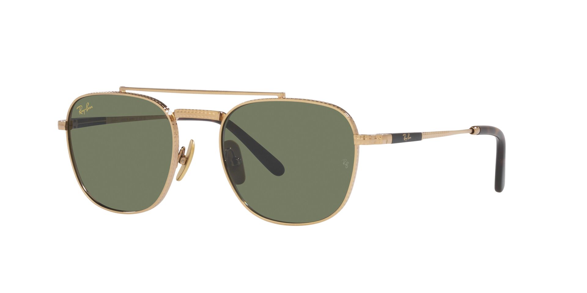 Foto 2 | Lente de Sol Ray-Ban Rb8258 Frank II Titanium