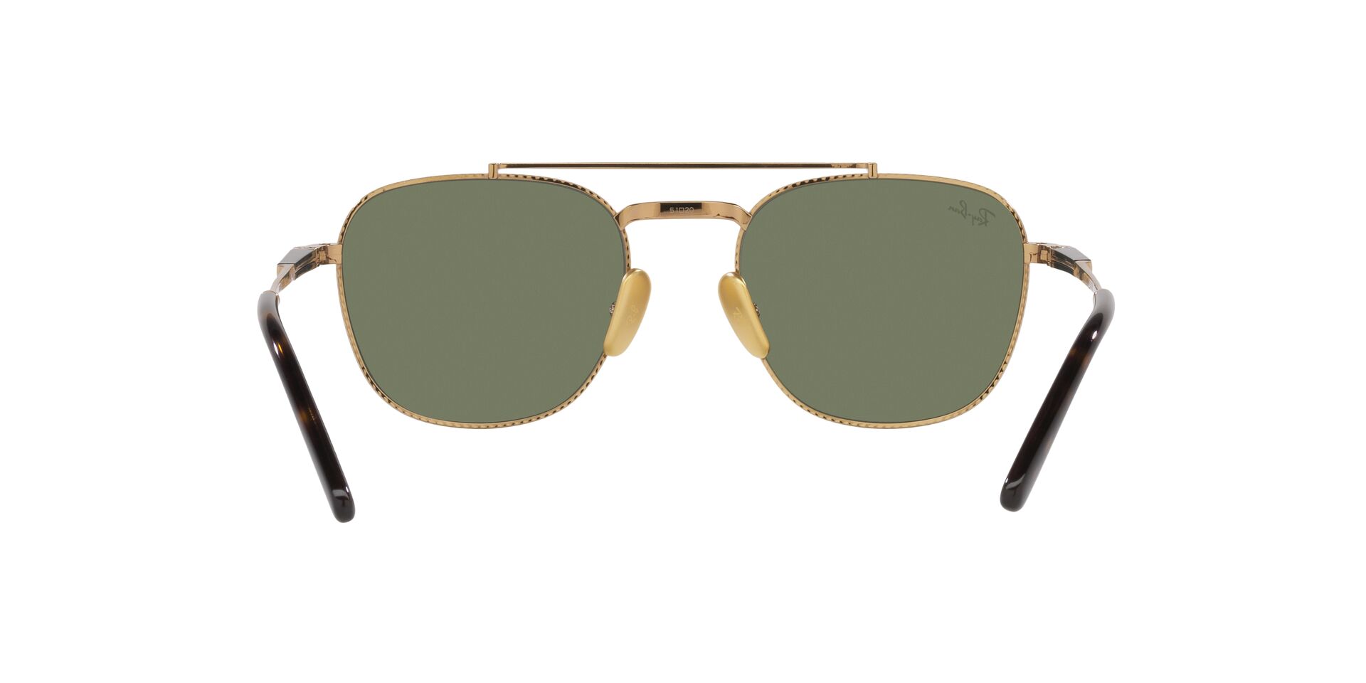 Foto 8 pulgar | Lente de Sol Ray-Ban Rb8258 Frank II Titanium