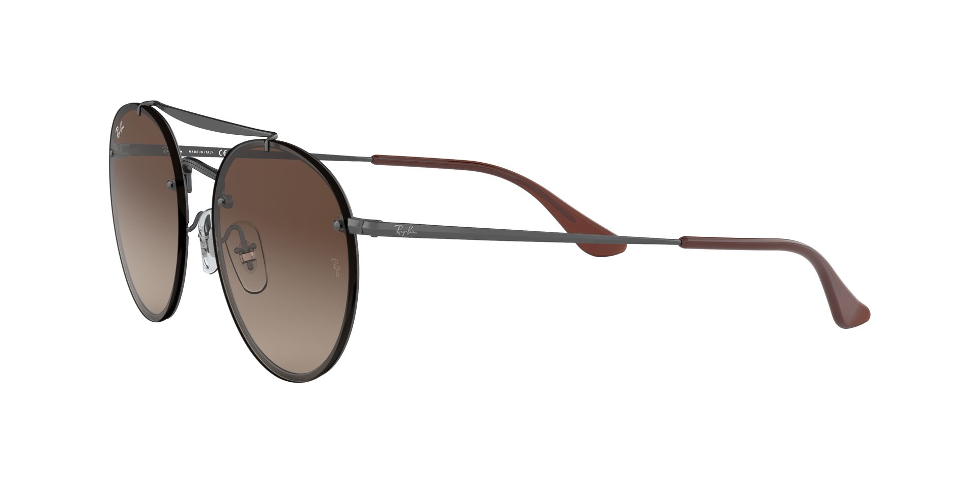 Foto 4 pulgar | Lente De Sol Ray-ban Rb3614n Blaze Round Doublebridge