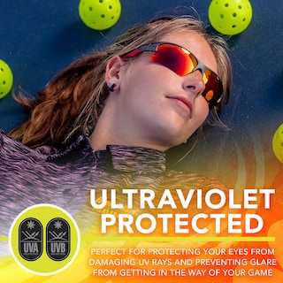 Foto 3 | Gafas De Sol Pickleball Franklin Sports All Sport Uv Red - Venta Internacional.