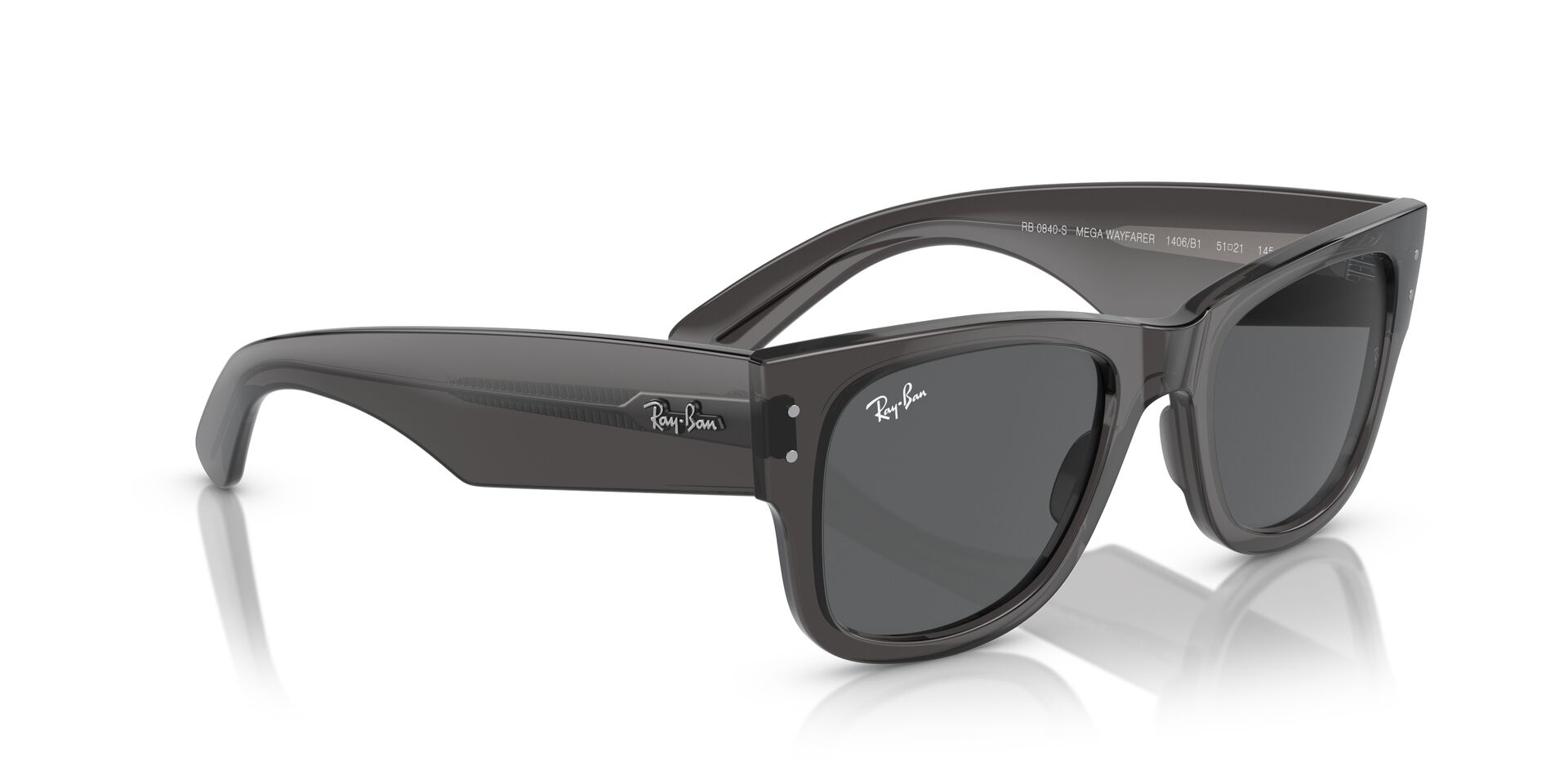 Foto 6 pulgar | Lentes de Sol Ray-Ban RB0840S Mega Wayfarer