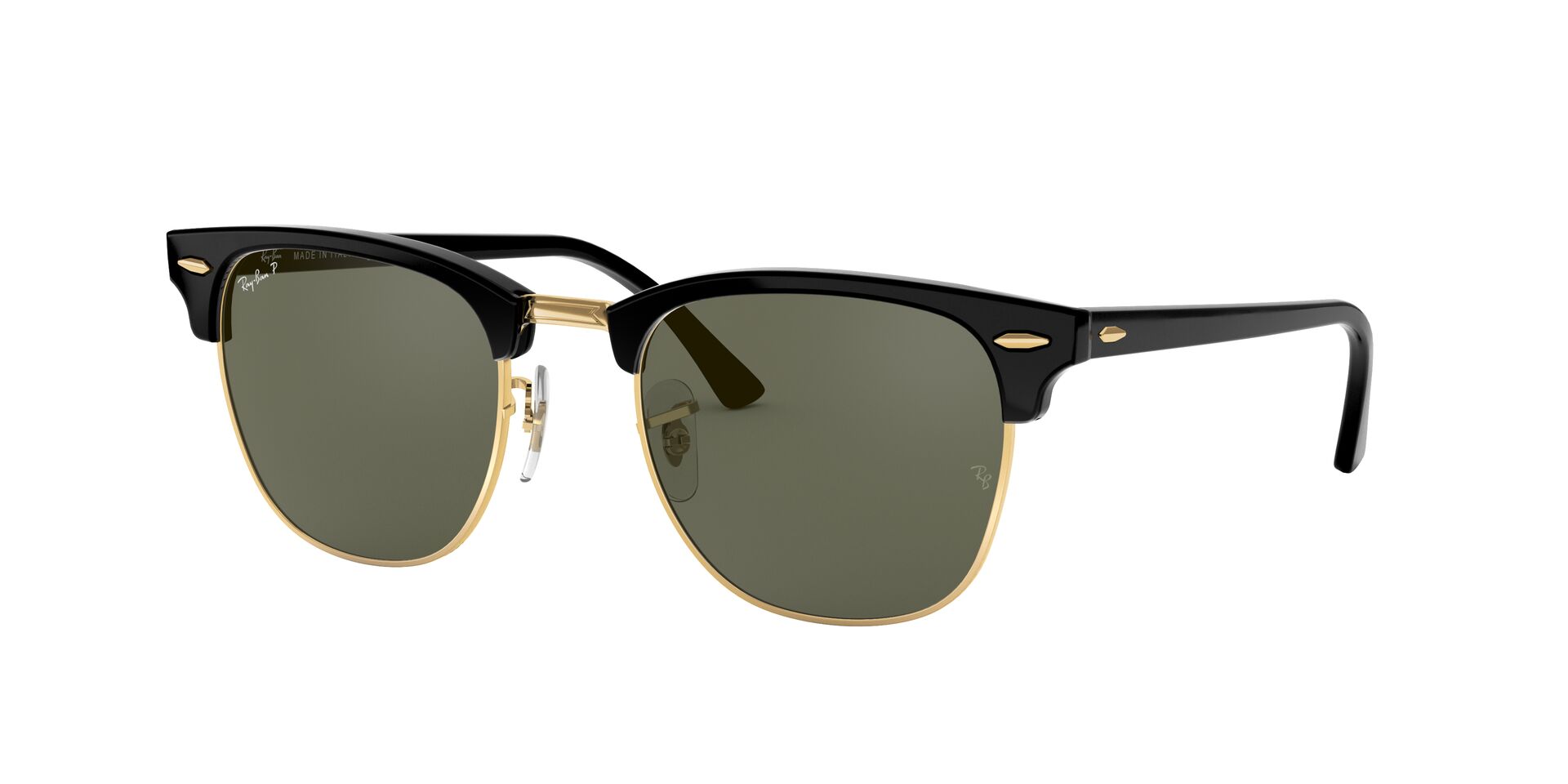 Foto 3 pulgar | Lente de Sol Ray-ban 0rb3016 Clubmaster Polarizado Unisex