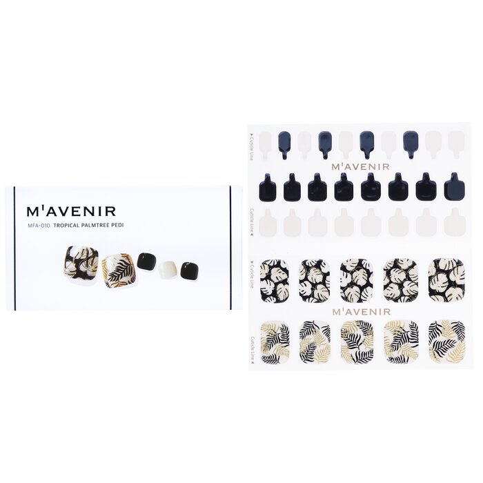 Foto 1 | Adhesivo para Uñas Mavenir Tropical Palmtree Pedi con Estampado - Venta Internacional