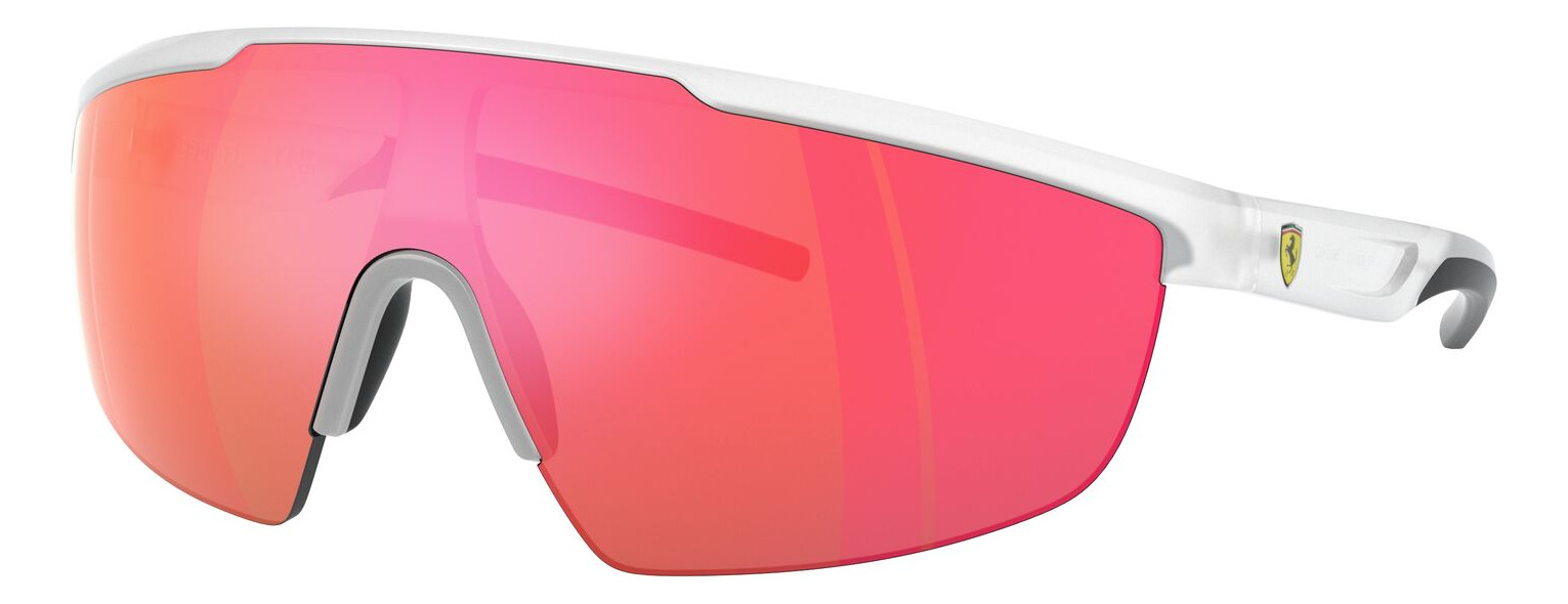 Lentes De Sol Fz6005u Espejo Dorado Rojo Ferrari Scuderia