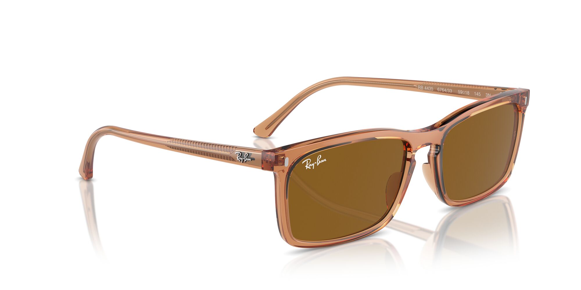 Foto 6 pulgar | Lente De Sol Ray-ban Brown Unisex