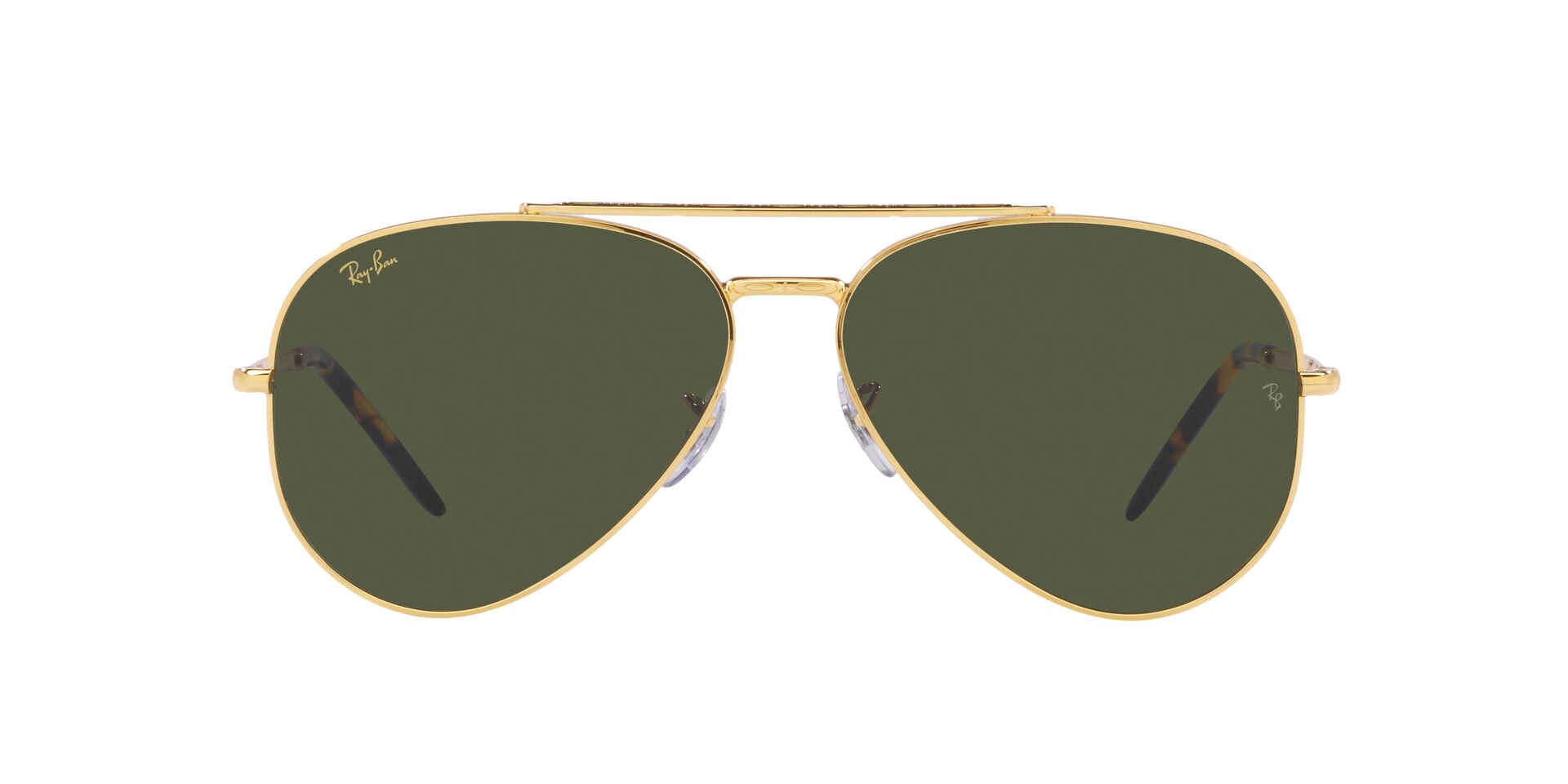 Lente De Sol Ray-ban New Aviator Green Unisex