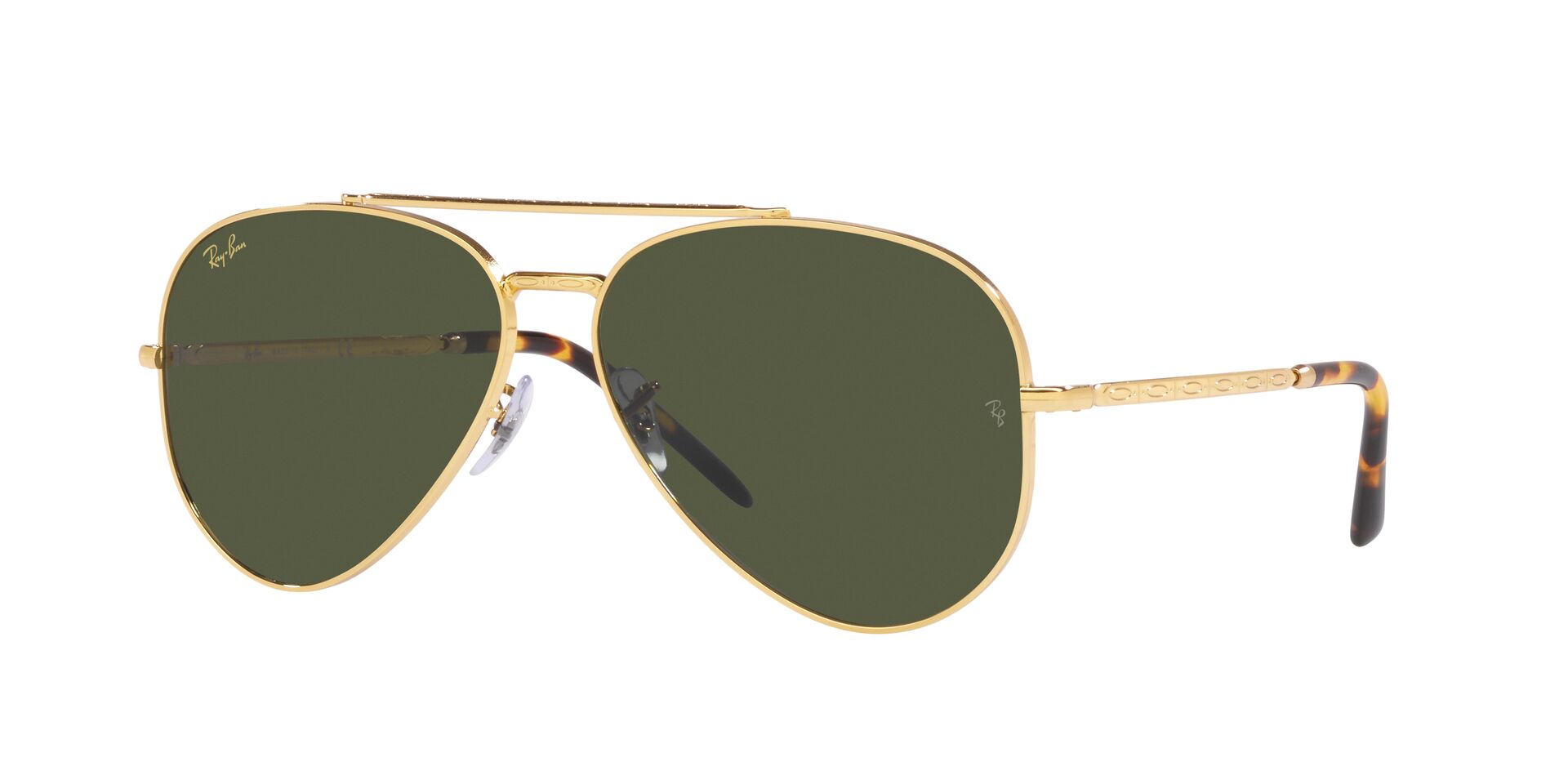 Foto 2 | Lente De Sol Ray-ban New Aviator Green Unisex